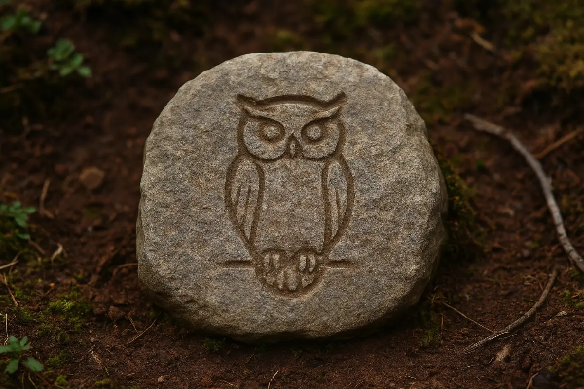 Baykuş Define İşareti